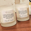 Bespoke Scented Candle - Custom Label and Fragrance